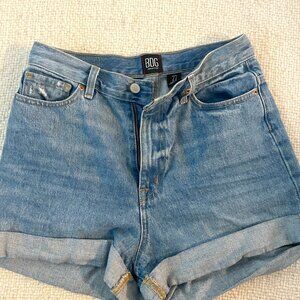 Light Wash Jean Shorts